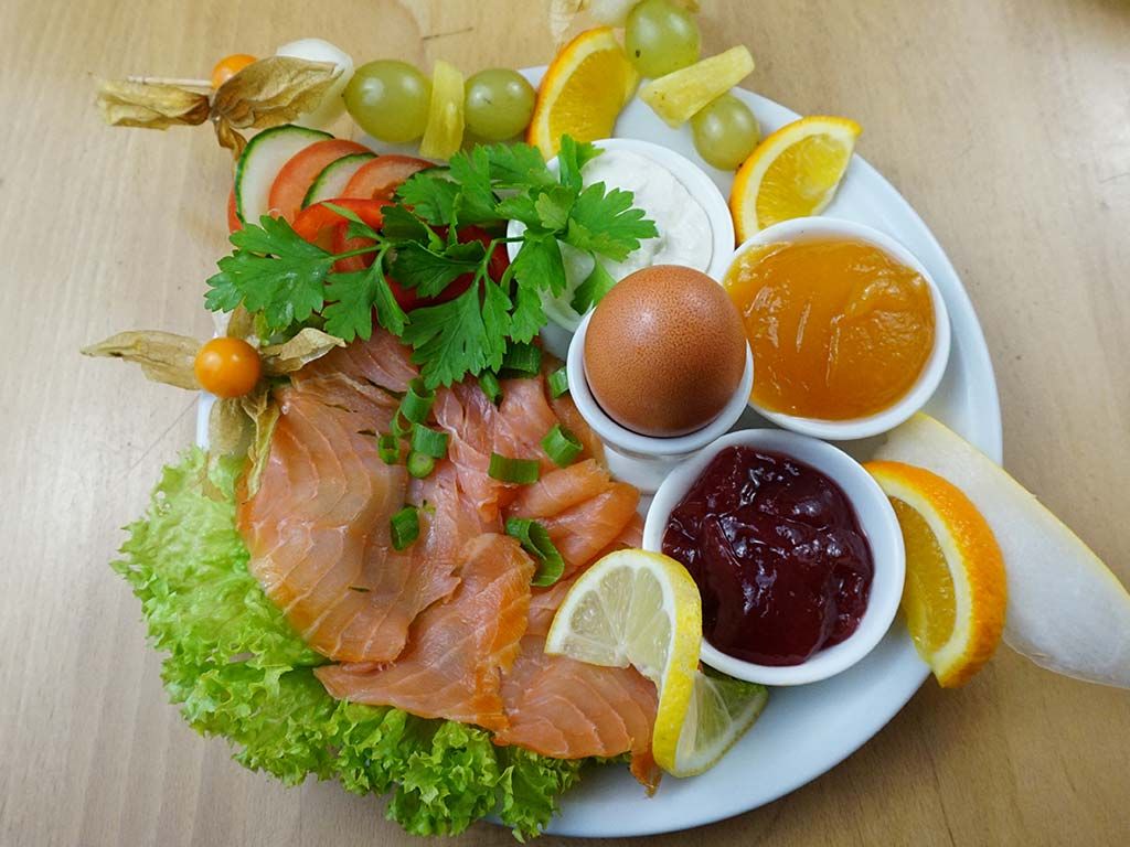 Mokkafee Frühstück