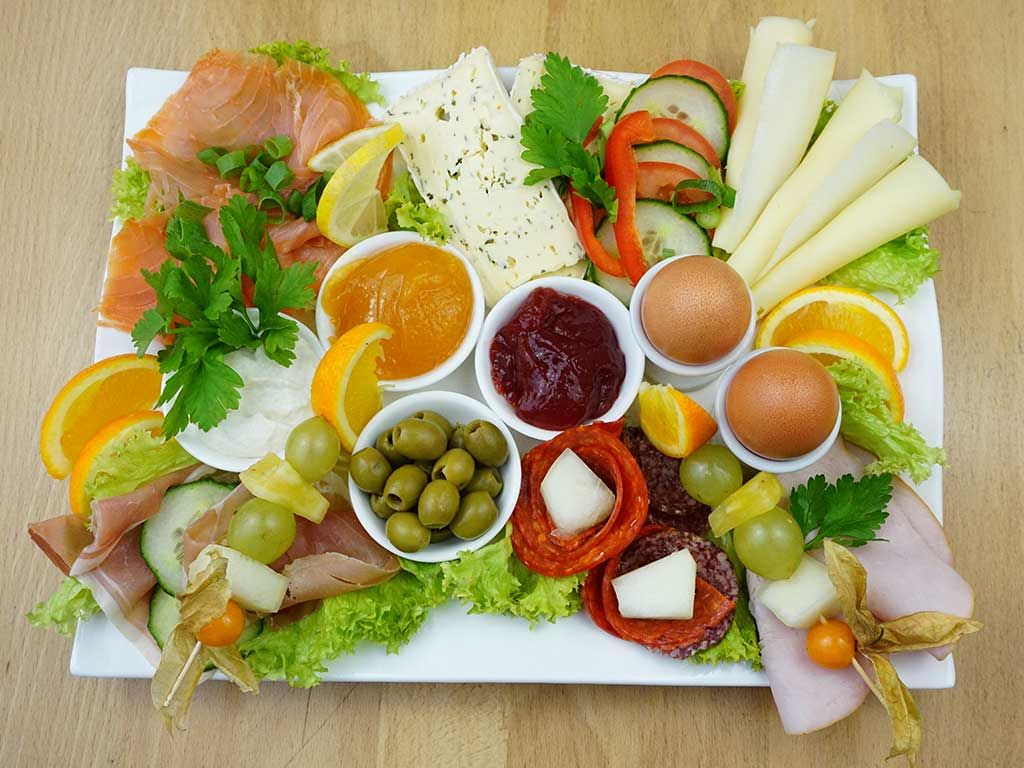 Mokkafee Frühstück